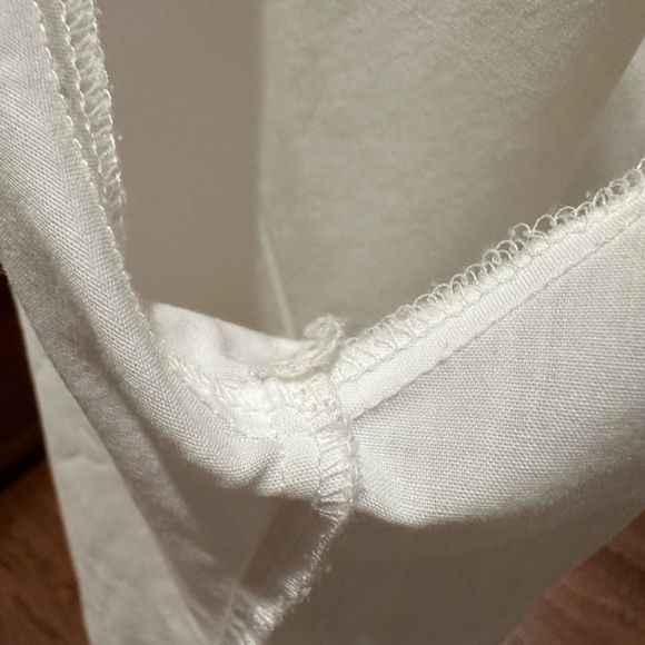 Vintage Mr. Witt lace collar button down white fancy shirt excellent condition - Picture 10 of 11